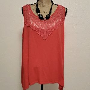 CATO Embroidered Tank Top